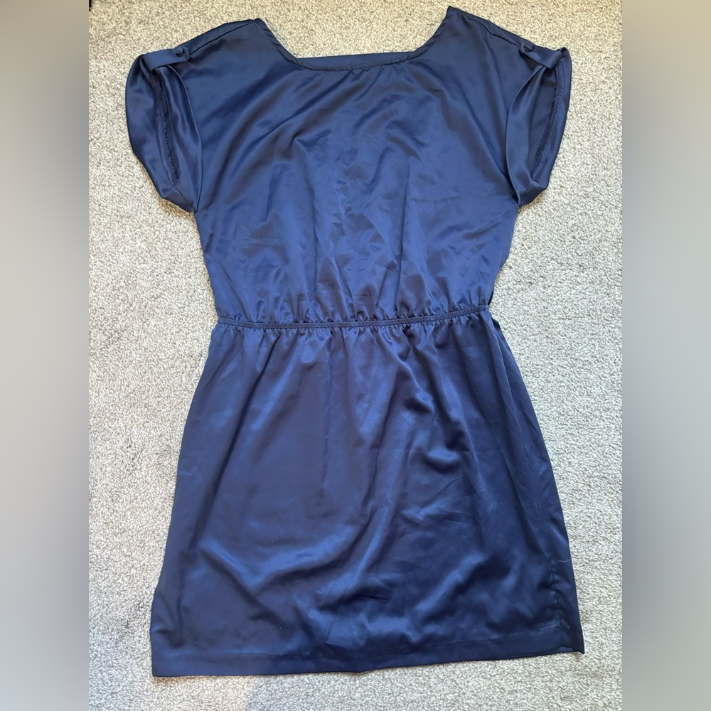 As U Wish dark blue dress large, NWOT​